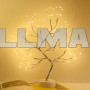 Настольный cветильник DIY Auelife 108 Led дерево гирлянда Бонсай Auelife Теплый свет